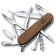 Комплект Нож Victorinox Huntsman Wood 1.3711.63B1 + Чехол с фонариком Police - изображение 2