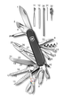 Комплект Ніж Victorinox SwissChamp Black 1.6795.3 + Чохол із ліхтариком Police - зображення 3