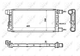 Радиатор охлаждения двигателя NRF 58845 Fiat Panda 46405843, 4641407, 46414207 - изображение 8