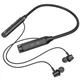 Спортивні бездротові навушники з мікрофоном BOROFONE BE66 Motor neck-mounted BT 5.3 headset Black - зображення 2