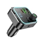 Автомобильный FM-трансмиттер BOROFONE BC53 Highway PD20W+QC3.0 car BT FM transmitter 18W Black - изображение 1