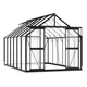 Теплица из поликарбоната с окнами Cultivo Gramen 244x370 см Focus Garden Черная - изображение 1