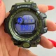Часы наручные мужские Watch Dsi спортивные кварцевые круглые на силиконовом ремешке с Hardlex стеклом хаки - изображение 4
