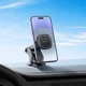 Автомобільний тримач автотримач BOROFONE BH97 NT Ice magnetic car holder center console Black (6941991105418) - зображення 5