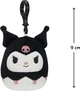Мʼяка іграшка на кліпсі Squishmallows Хеллоу Кітті Куромі 9 см (SQSN00277) - зображення 2