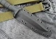 Чохол з кайдексу на ніж Glock78/Glock81. Чорний. Тек лок. - зображення 1