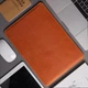 Шкіряний чохол для MacBook Air 13" 2018-2025 INCARNE Gamma Plus Коньяк - зображення 5