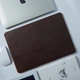 Кожаный чехол для MacBook Air 13" 2018-2025 INCARNE Gamma Plus Коричневый - изображение 5