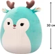 Мягкая игрушка Squishmallows Олень Лопсанг 30 см (SQCR06688) - изображение 2