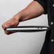 Кожаный чехол для MacBook Air 13" 2018-2025 INCARNE Free Port Plus Серый - изображение 5