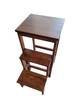Стул стремянка трансформер для кухни дома табурет складной деревянный табуретка лестница из дерева складная на 3 ступени маленькая орех дерево ясень стулья стремянки табуреты трансформеры - изображение 5