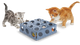Игрушка для кота/котят Georplast Tricky Два мяча, интерактивная, цвет микс, 10604, 25х25х9 см - изображение 1
