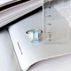 Срібна каблучка з натуральним топазом 9.91ct, вага виробу 5,82 гр (2165972) - зображення 5