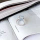 Срібна каблучка з натуральним топазом 9.91ct, вага виробу 5,82 гр (2165972) - зображення 6