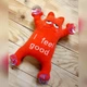 М'яка іграшка Кіт Гарфілд на присосках "I FEEL GOOD" 28 см Оранжевий (0308) - изображение 1