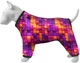 Ветровка для собак WAUDOG Clothes рисунок "Кубы 3Д" XS25, В 36-38 см, С 26-28 см (386-4057collar) - изображение 2