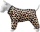 Ветровка для собак WAUDOG Clothes рисунок "Леопард" M45, В 55-60 см, С 37-40 см (393-4066collar) - изображение 2