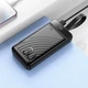 Комплект Павербанк Hoco J123B 30000 mAh 22.5W 3A и Сетевой Адаптер Hoco CS22A Value 30W Type-C to Type-C Павербанк с быстрой зарядкой Hoco J123B Element Портативный аккумулятор внешний аккумулятор 3USB/Type-C/Lightning Черный - изображение 4