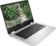 Ноутбук 14" HP Chromebook x360 14а-ca0023nr Intel Pentium N5030 RAM 4GB eMMC 64GB 12год батарея Chrome OS (UKR) - зображення 3