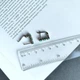 Серебряные серьги с натуральным изумрудом 2.106ct, фианитами (2162230) - изображение 4