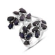 Серебряное кольцо с натуральным сапфиром 4.75ct, вес изделия 5,94 гр (2168843) - изображение 1