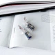 Серебряные серьги с мистик топазом 24.12ct (2163831) - изображение 2