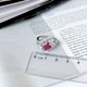 Срібна каблучка з натуральним рубіном 2.633ct, фіанітами, вага виробу 3,3 гр (2165316) - зображення 3