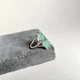 Срібна каблучка з натуральним смарагдом 2.8ct, вага виробу 5,41 гр (2163527) - зображення 2