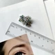 Срібна каблучка з натуральним смарагдом 2.8ct, вага виробу 5,41 гр (2163527) - зображення 3