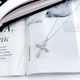 Серебряное колье с натуральным топазом 1.099ct, вес изделия 3,87 гр (2167617) - изображение 3