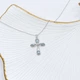 Серебряное колье с натуральным топазом 1.099ct, вес изделия 3,87 гр (2167617) - изображение 6