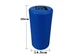 Масажний ролик EasyFit Foam Roller 30 см Синій (EF-2024-BL) - зображення 2