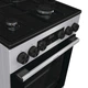 Плита Gorenje GK5C60SJ комби, 62л, 50x60см, дисплей, IconLed,эмалированные, титан - изображение 4