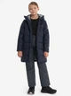 Детское зимнее пальто для девочки Outventure 131840-V4 134-140 см Черничное (990054550722_2999001176891) - изображение 4