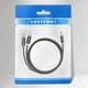 Аудіо-кабель з AUX mini-Jack 3,5 мм на Double RCA тюльпан Vention 2RCA Male Cable (2m). Black - зображення 10