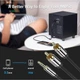 Аудіо кабель з AUX mini-Jack 3,5мм на Double RCA тюльпан Vention Metal Type 2RCA Male Cable (1,5m). Black - зображення 9