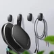 Держатель-крючок в автомобиль универсальный 4 шт Baseus Small Shell Vehicle Hook (4 шт). Black - изображение 2