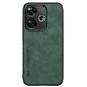 Кожаный чехол - накладка X&E для Xiaomi Poco F6 / Redmi Turbo 3 с металлической вставкой green - изображение 1