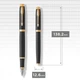 Набір ручок Parker IM Black GT FP+BP (перова + кулькова) - зображення 5