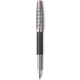 Ручка перьевая Parker SONNET Metal & Grey Lacquer PGT FP F 68 211 - изображение 1