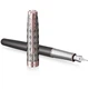 Ручка перьевая Parker SONNET Metal & Grey Lacquer PGT FP F 68 211 - изображение 3
