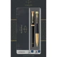Набір ручок Parker URBAN Muted Black GT FP+BP (перова + кулькова) - зображення 1