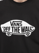 Футболка бавовняна довга чоловіча Vans VN000FSBBLK M Чорна (196575062984) - зображення 3