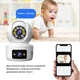 IP-камера поворотная с двойным объективом XON SmartCam Wi-Fi 1080P (UTWEW22VW 7393) Белая - изображение 4