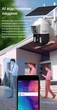 IP-камера уличная с аккумулятором и двойным объективом XON SmartCam 4G 8000mAh Solar 1080P (KCBSM22VW 7478) Белая - изображение 6