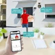 IP-камера уличная с двойным объективом XON SmartCam Wi-Fi 1080P (NCWEW22VW 7416) Белая - изображение 5