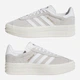 Жіночі кеди низькі adidas Originals Gazelle Bold HQ6893 (6UK) 39.5 Сірі (4066748981359) - зображення 6