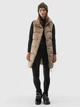 Теплый жилет удлиненный женский 4F Vest F076 4FAW23TVESF076-82S XS Бежевый (5904698481286) - изображение 3