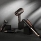 Фен Remington ONE, 2000Вт, 8 режимів, дифузор,чохол,іоніз-я, хол. обдув, термо-сенсор, сірий (D6077) - зображення 6