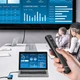 Презентер Hoco Smart PPT 100м з акумулятором Лазерна указка Пульт для презентацій-клікер Type-C Чорний - зображення 3